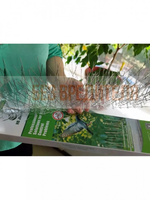 Антиприсадные шипы от птиц Jinshi (комплект 3 метра, 6 секций)