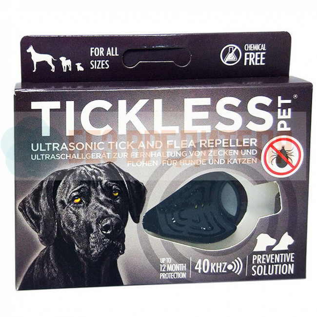 Отпугиватель клещей для собак Tickless Pet черный Отпугиватель клещей для собак Tickless Pet черный